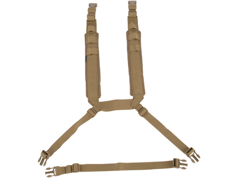 Mission Spec Rack Straps Enhanced Harness (Color: Coyote)
