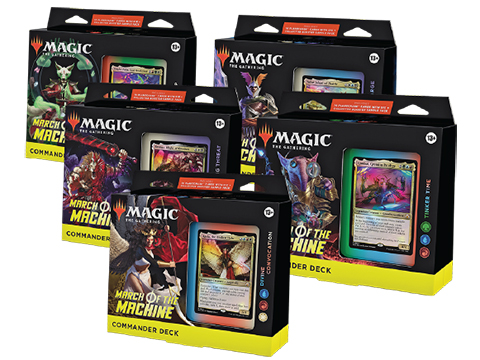 Magic: The Gathering March of the Machine Commander Deck (Model: Growing Threat)