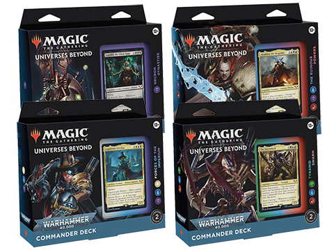 Magic: The Gathering Universes Beyond: Warhammer 40,000 Commander Deck (Model: Full Set)