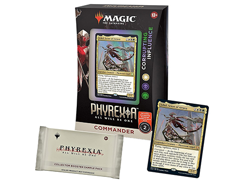 Magic: The Gathering Phyrexia: All Will Be One  Commander Deck w/ Collector Booster Sample Pack 