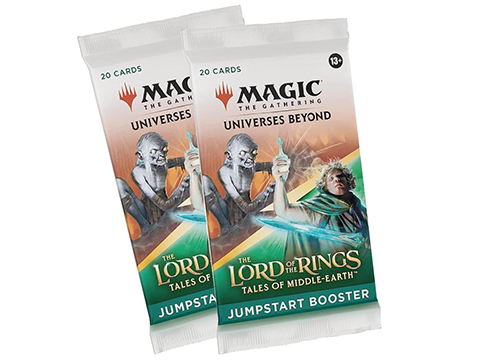 Magic: The Gathering The Lord of the Rings: Tales of Middle-Earth Jumpstart Booster Pack (Package: 2x Boosters)