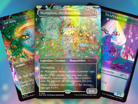 Magic: The Gathering Secret Lair Commander Deck: Everyone's Invited Exclusive Playing Cards