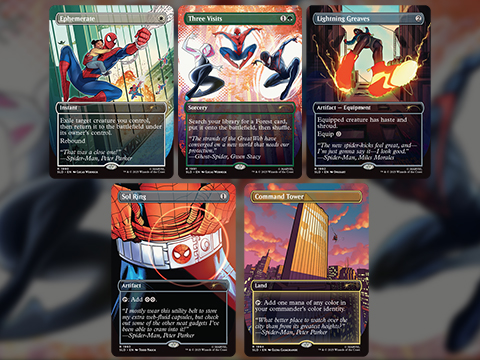 Magic: The Gathering Secret Lair x Marvel's Spider-Man: Heroic Deeds 