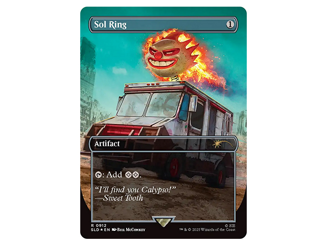 Magic: The Gathering Secret Lair x Twisted Metal: Sol Ring