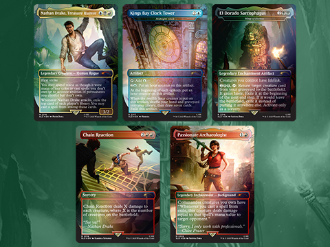 Magic: The Gathering Secret Lair x Uncharted Foil Edition