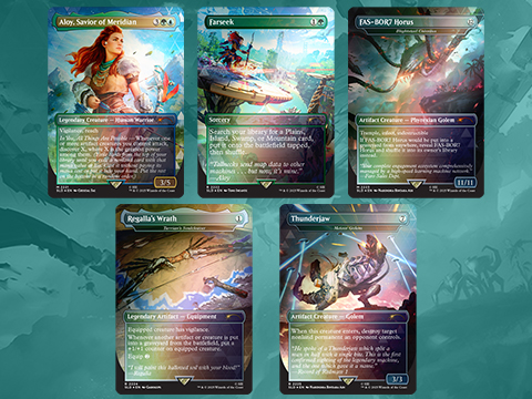 Magic: The Gathering TCG-MTG-SL-Secret Lair x Horizon: Into the Forbidden West Foil Edition