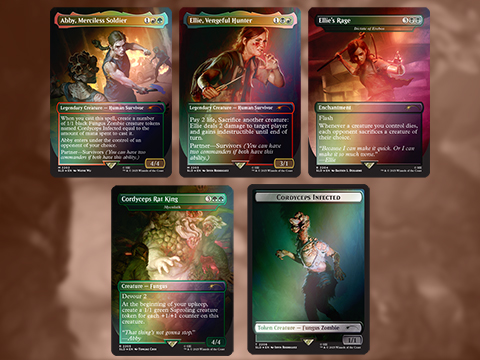 Magic: The Gathering Secret Lair x The Last of Us Part II Foil Edition