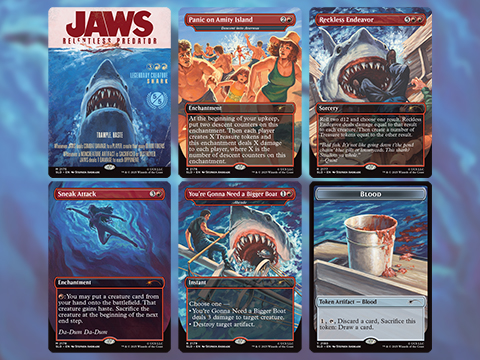 Magic: The Gathering Secret Lair x Jaws: Terror of Amity Island (Model: Foil Edition)