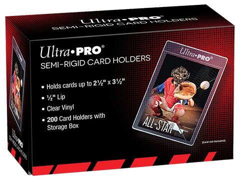 Ultra Pro 200CT Semi-Rigid Card Holders