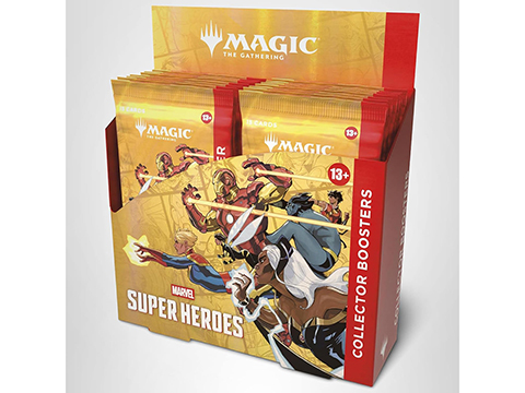 Magic: The Gathering x Marvel Super Heroes Collector Booster (Model: Booster Box)