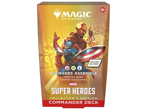 Magic: The Gathering Marvel Super Heroes Collector's Edition Commander Deck 