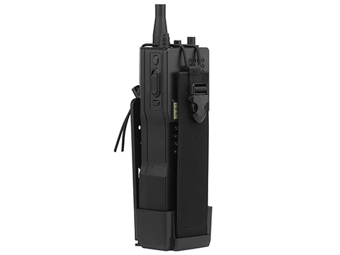 Matrix PRC-152 Dummy Radio & Speed Loader w/ Carrying Pouch & Dummy Antenna (Color: Black / Dummy Screen)