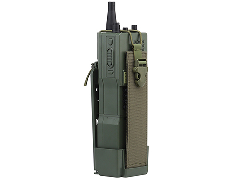 Matrix PRC-152 Dummy Radio & Speed Loader w/ Carrying Pouch & Dummy Antenna (Color: Olive Drab / Dummy Screen)