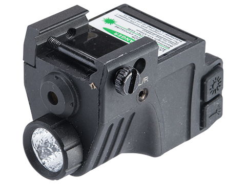 Matrix Rechargeable 550 Lumen Compact Weapon Light w/ Visible Laser Aiming Module (Model: Green Laser)