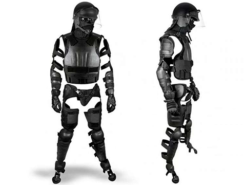 Matrix Full-Coverage Riot Control Body Armor Kit (Size: M/L)