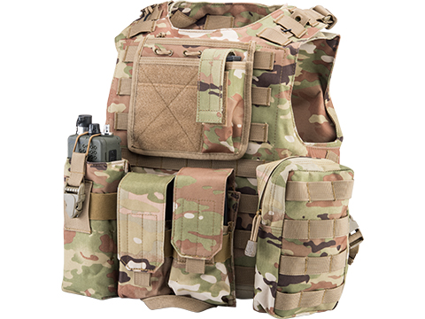 Matrix AAV Assault Plate Carrier w/ Pouch Set (Color: OCP)