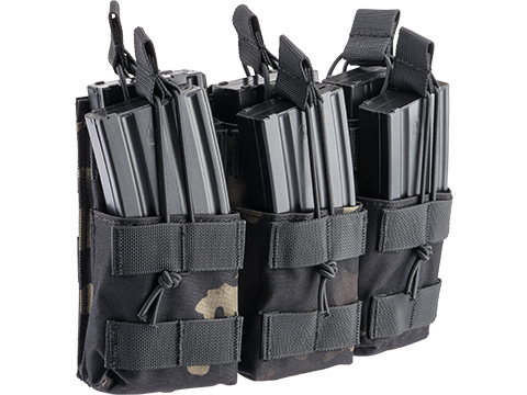 Matrix Double Stack Triple Open Top Magazine Pouch (Color: OCP Black)