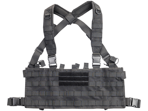 Matrix Tactical Chest Rig w/ Integrated Kangaroo Mag Pouch (Color: Black)