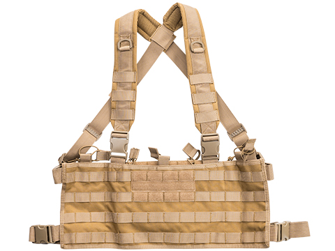 Matrix Tactical Chest Rig w/ Integrated Kangaroo Mag Pouch (Color: Tan)