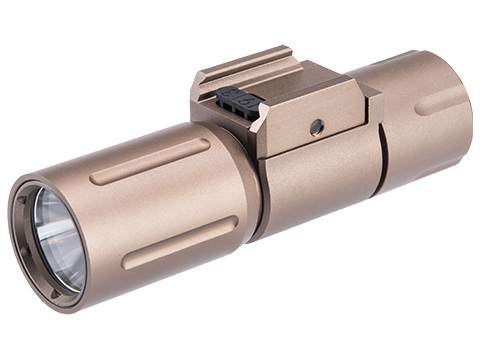 Night Evolution PDW350 1000 Lumen Rail-Mounted Weapon Light (Model: Button Cap / Dark Earth)