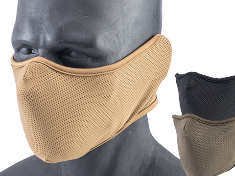 Matrix Cuirass Face Guard w/ Mesh Mouth Protector (Color: OD Green / Large)
