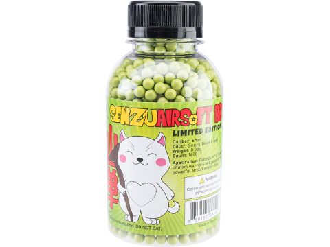 Evike.com Limited Edition 6mm High Performance Senzu Airsoft BBs (Weight: 0.30g / 1600 Rounds)