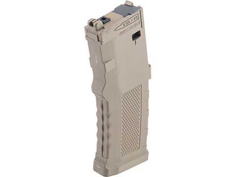 Double Eagle 35 Round Magazine for MWS Gas Blowback Airsoft Rifles (Model: M-Mag / Tan)