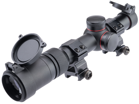 Matrix 1.5-5x20 Hawk Rifle Scope w/ Mounting Rings