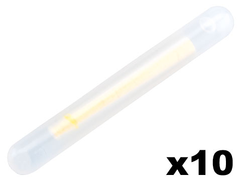 Matrix 2 Mini Glowstick Set (Color: Yellow / 10 Pack)