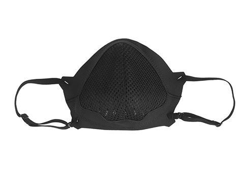 Matrix Low Profile Lightweight Sports Breathable Mask (Color: Black)