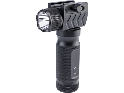 Matrix 500 Lumen Flashlight Tactical Vertical Grip (Color: Black)