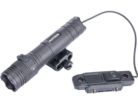 Matrix Picatinny Luminous Weapon Mount Combat Flashlight 