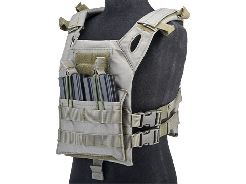 Matrix Level-1 Child Size Plate Carrier (Color: Ranger Green)