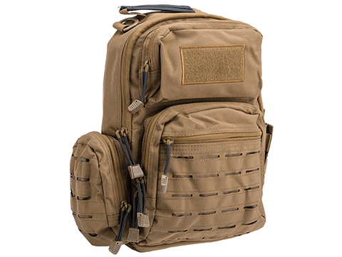Matrix Tactical Laser Cut Shoulder Bag (Color: Coyote Brown)