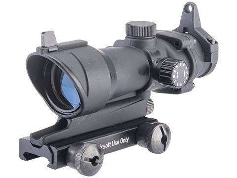 Element 4x32 Magnified Scope w/ Illuminated Reticle & Iron