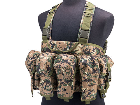 Matrix Tactical AK Chest Rig (Color: Digital Woodland)