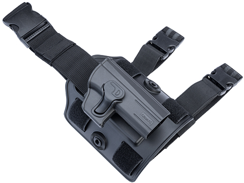 Matrix Hardshell Adjustable Holster for CZ Shadow 2 Series Pistols (Type: Black / Drop Leg)