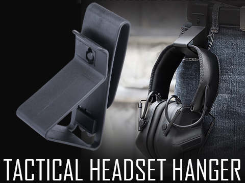 Matrix Tactical Range Belt / MOLLE Headset / Hat Hanger Clip 