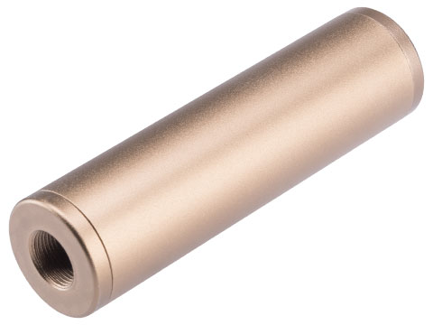 Matrix Airsoft Mock Silencer / Barrel Extension (Model: Blank / Tan / 110mm)