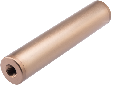 Matrix Airsoft Mock Silencer / Barrel Extension (Model: Blank / Tan / 150mm)