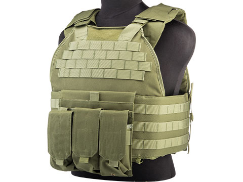 Matrix Tactical High Speed Plate Carrier (Color: Ranger Green)