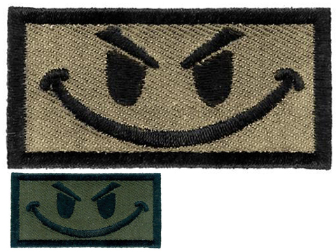 Matrix Funny Hook and Loop Patch (Color: Tan)