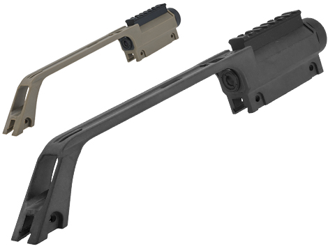 Matrix Military Style Carrying Handle w/ Built-In 3.5x Scope For G36 Series Airsoft AEG (Color: Black)