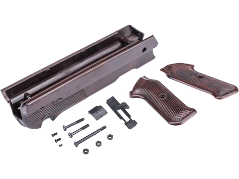 AGM Imitation Wood Furniture for Matrix and AGM MP40 Machine Pistol AEGs