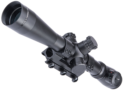 Matrix 3.5-10x40 Illuminated Scope Set with Lens Covers and QD Scope Mount