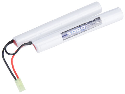 Matrix High Output Nunchuck Type Airsoft NiMH Battery (Configuration: 9.6V / 5000mAh / Small Tamiya)