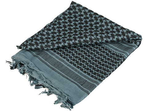 Matrix Woven Coalition Desert Shemagh / Scarves (Color: Gray - Black)