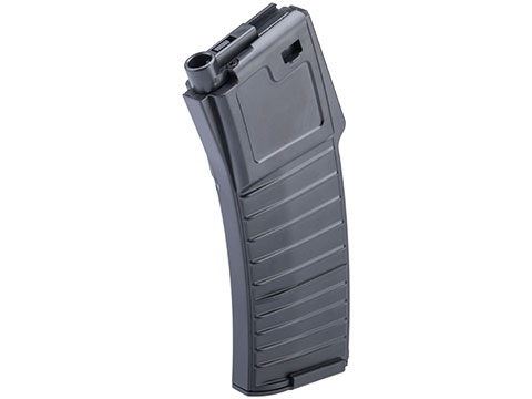 Matrix Polymer PDW-Type Magazine for PDW and M4 / M16 Airsoft AEG Rifles (Model: 300rd Hi-Cap / Single Mag)