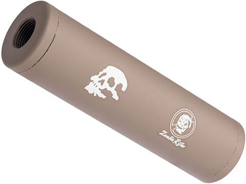 Matrix Airsoft Mock Silencer / Barrel Extension (Model: Zombie Killer / 110mm / Tan)