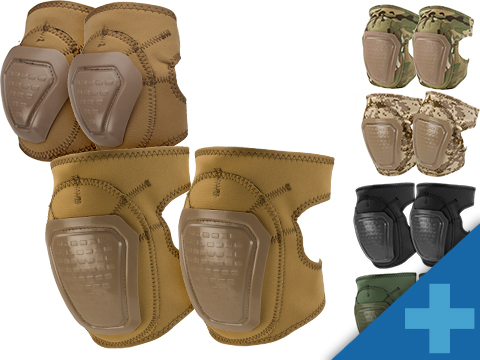 Matrix Bravo Advanced Neoprene Tactical Knee and Elbow Pad Set (Color: Desert Tan)